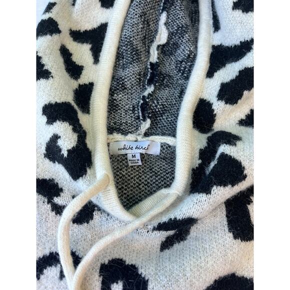 White Birch Women's Sweeter with Hoodie Size M (0160) - Picture 6 of 8